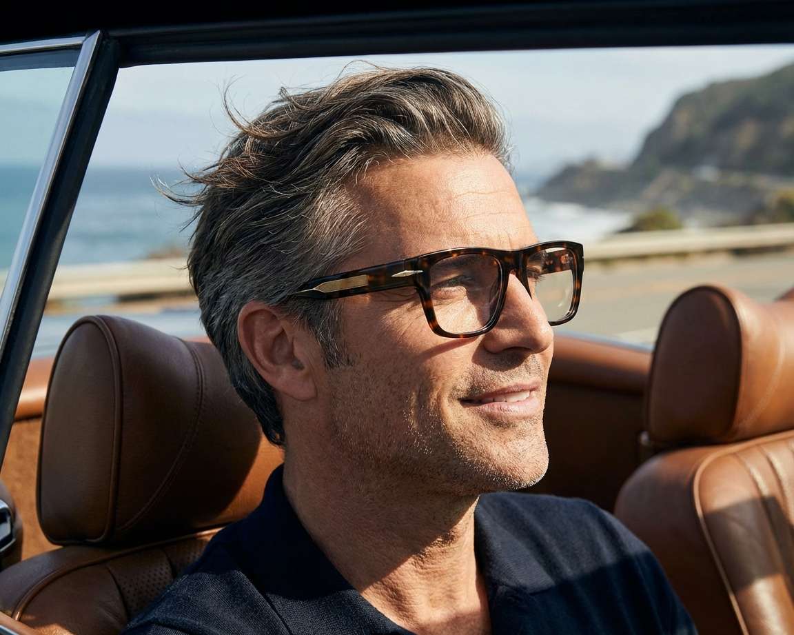 David Beckham DB-7020-BOLD 086 51-19 Havana  360 degree view 5