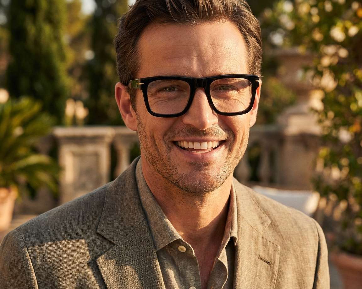 David Beckham DB-7020-FLAT WR7 51-21 schwarz weiß 360 degree view 7