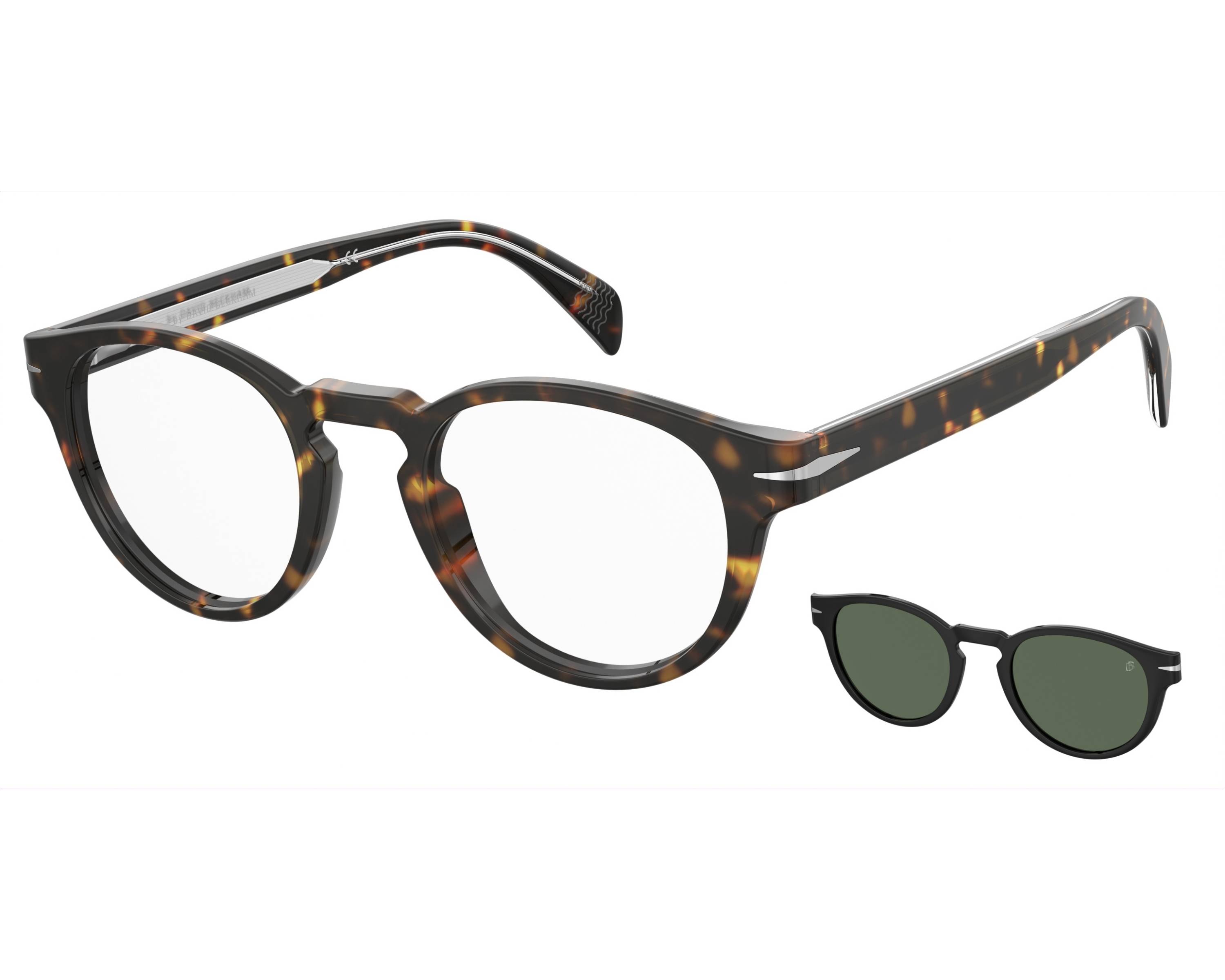 David Beckham DB-7104-CS 086/UC 49-21 Havana  360 degree view 4