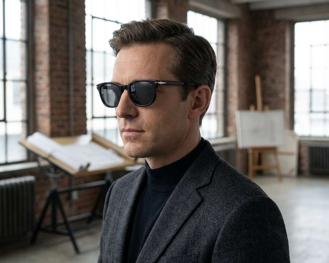 David Beckham DB-7120-CS 807/M9 51-20 Noir  360 degree view 6