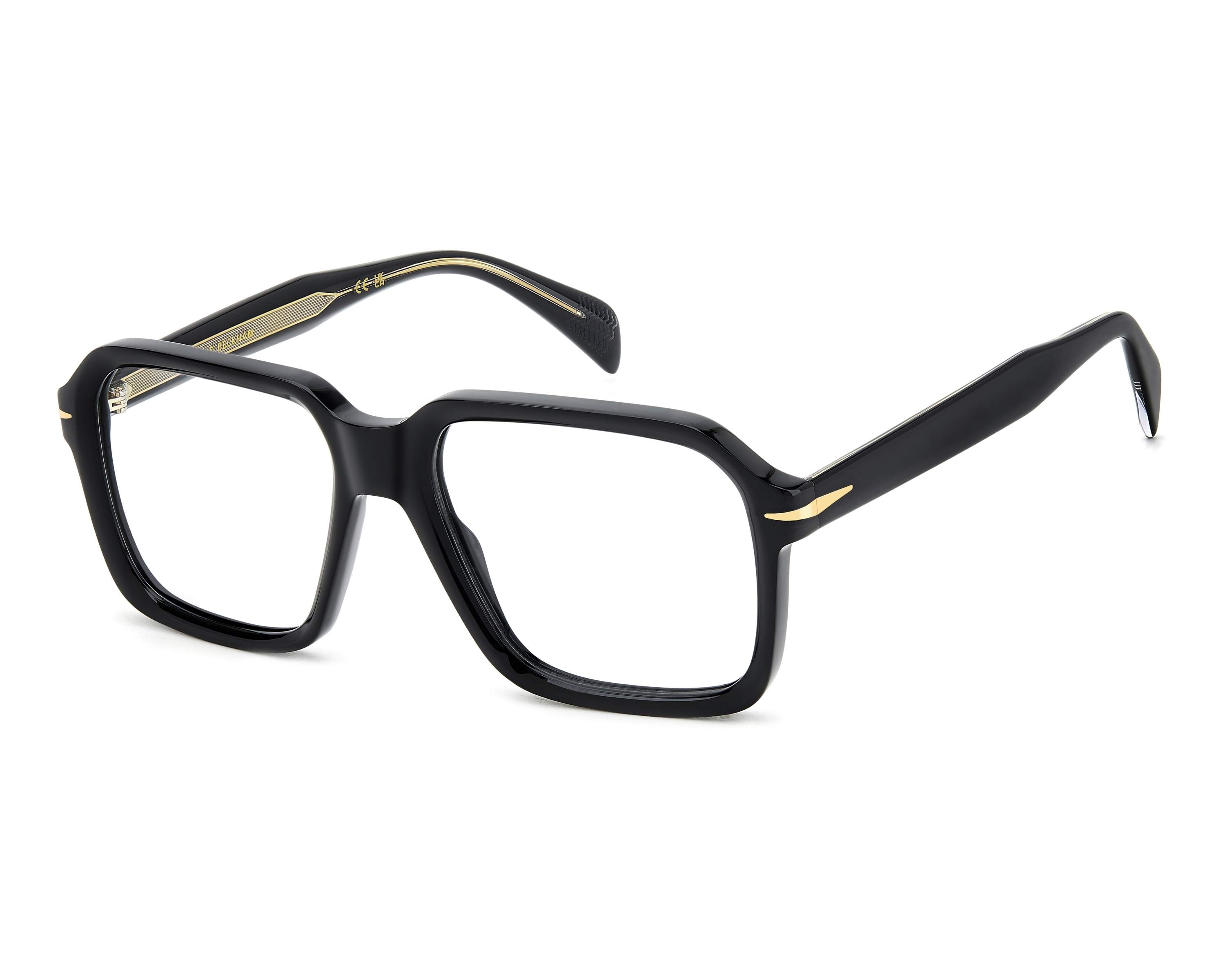 David Beckham DB-7139 807 56-18 Black  360 degree view 3