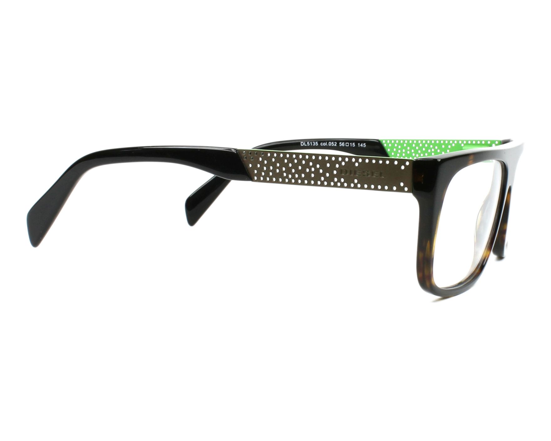 Diesel DL-5135 052 56-15 Havane Marron side view