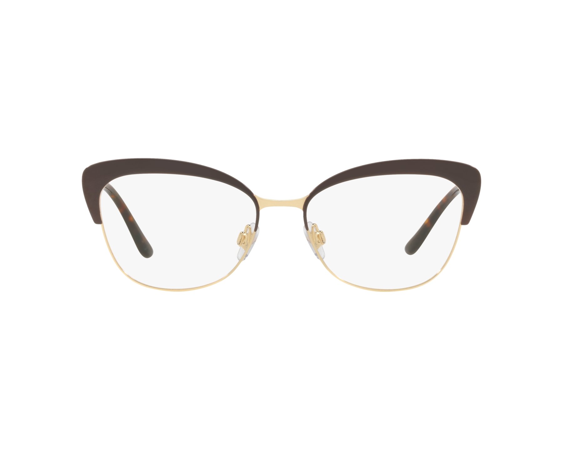 eyeglasses Dolce & Gabbana DG-1298 1315 54-16 Brown Gold 360 degree view