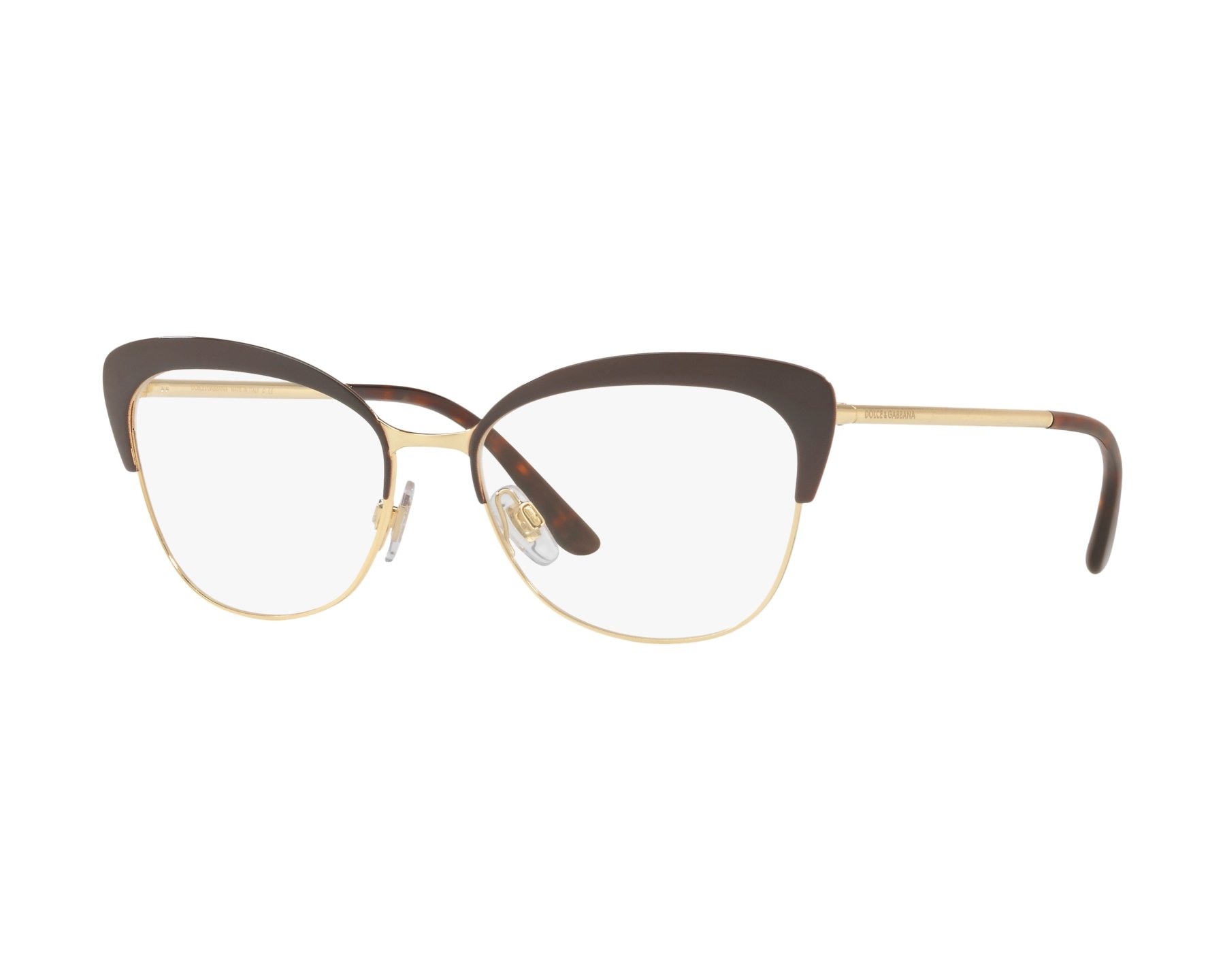 eyeglasses Dolce & Gabbana DG-1298 1315 54-16 Brown Gold