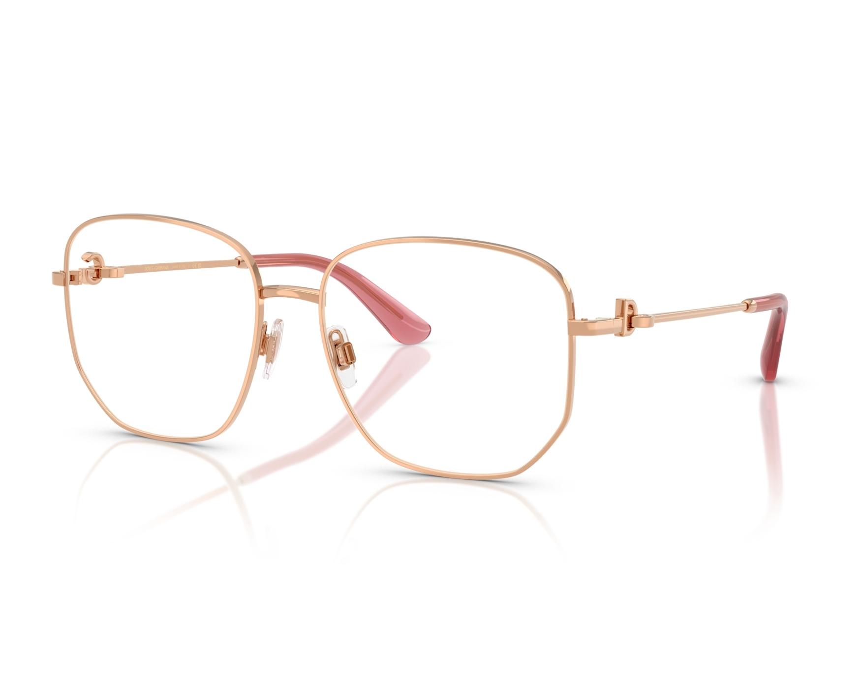 DOLCE & GABBANA スクエアフレムメカネ DG1356 1298 Dolce & Gabbana Glasses DG1356 1298