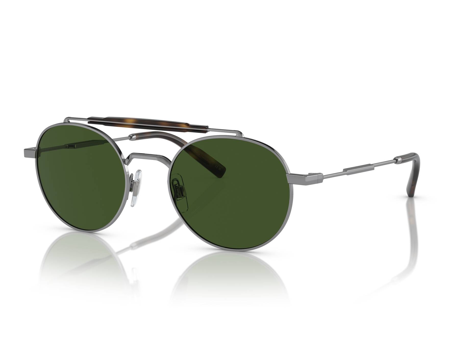 Dolce & Gabbana Green Rubber Full Rim Frame Shades DG6095 Acid Sunglasses Dolce & Gabbana Sunglasses DG2295 04/71 main image 2