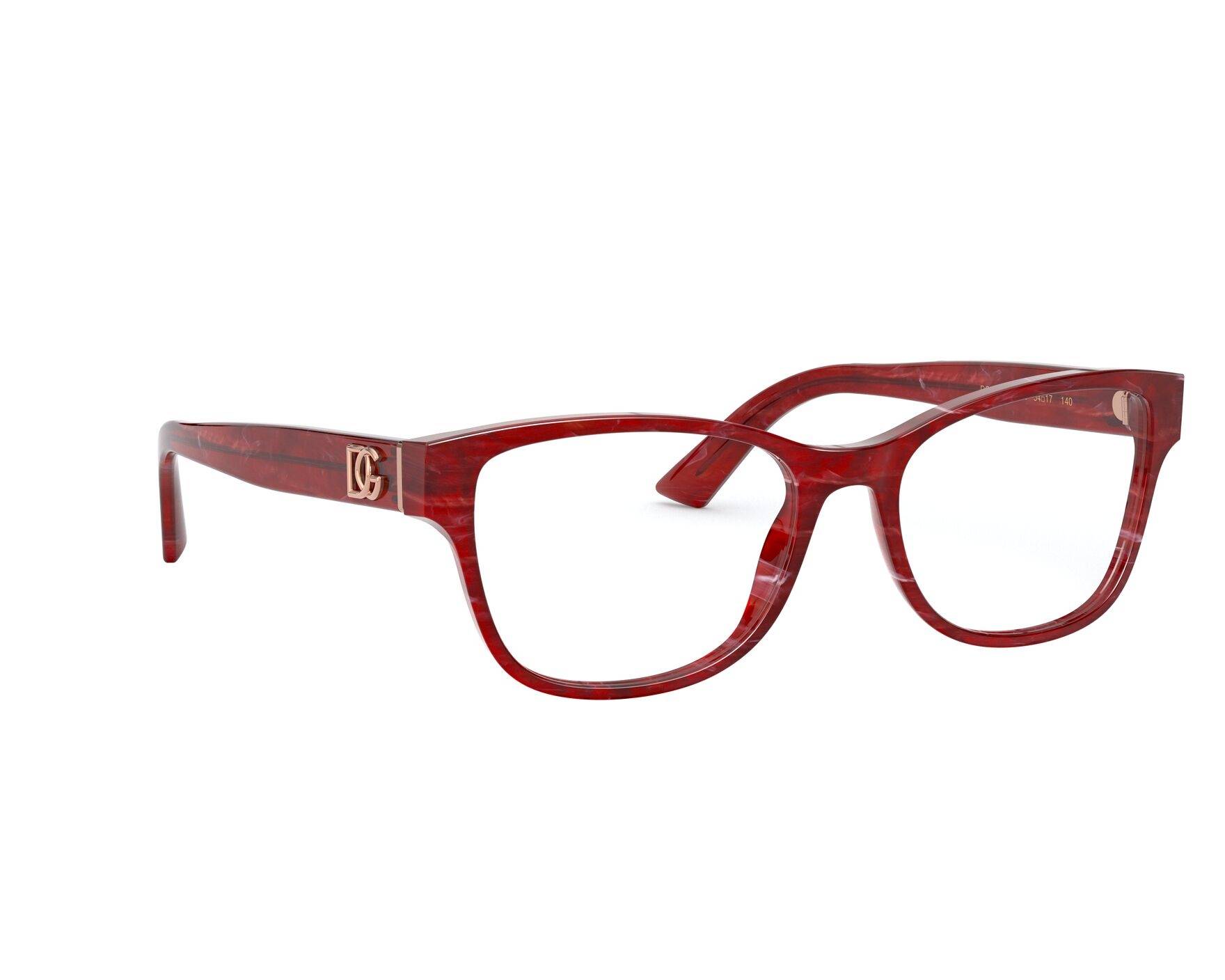 dolce and gabbana red frames