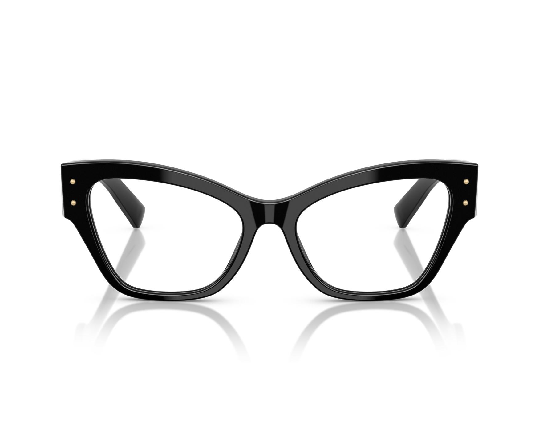 Dolce & Gabbana DG3404 501 54-17 Black  360 degree view 6