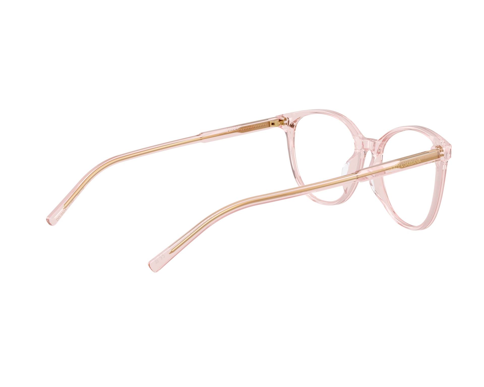Dolce & Gabbana DG3425 3148 52-18 pink  360 degree view 7