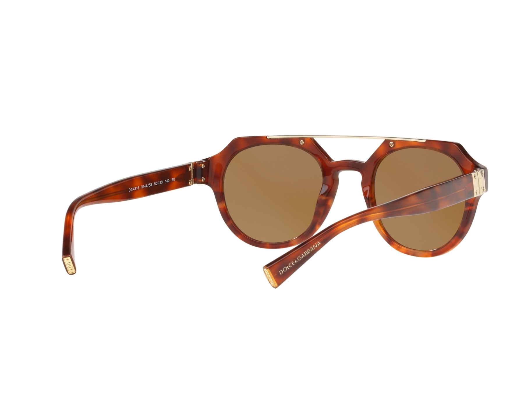Dolce & Gabbana DG-4313 314453 50-22 Havana  360 degree view 8