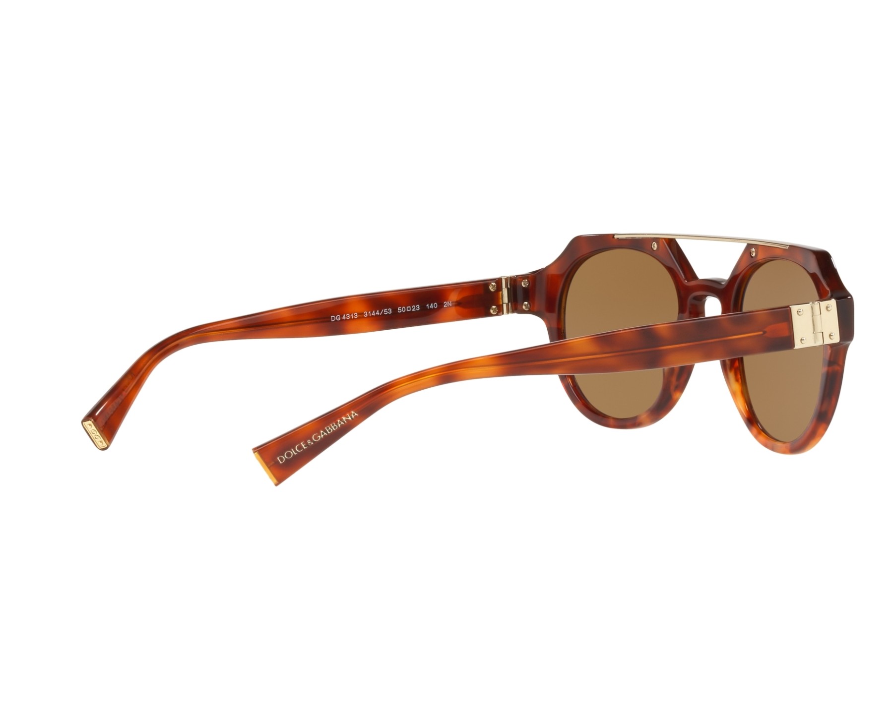 Dolce & Gabbana DG-4313 314453 50-22 Havana  360 degree view 9