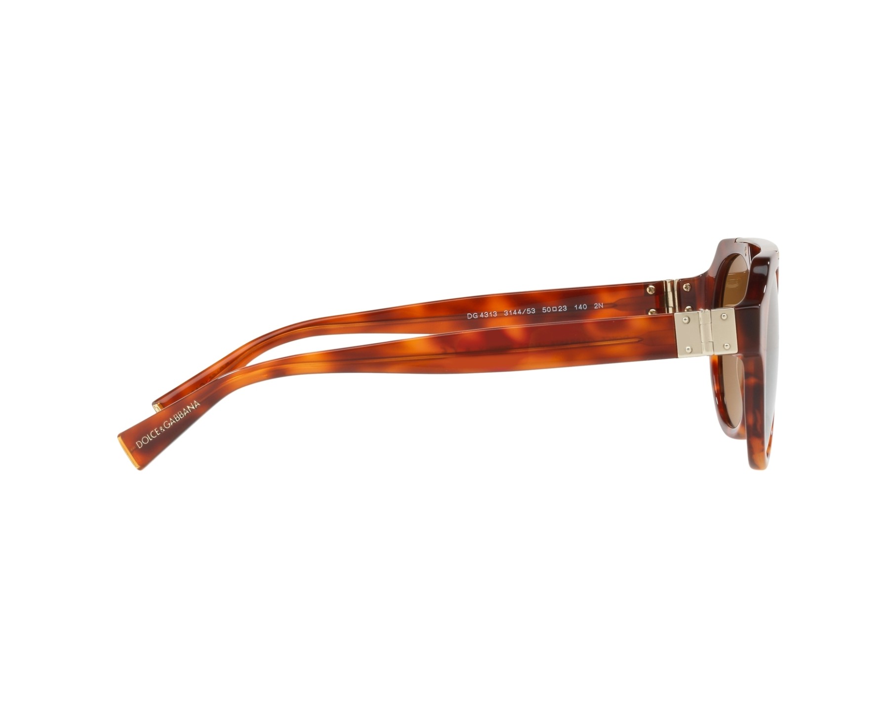 Dolce & Gabbana DG-4313 314453 50-22 Havana  360 degree view 10