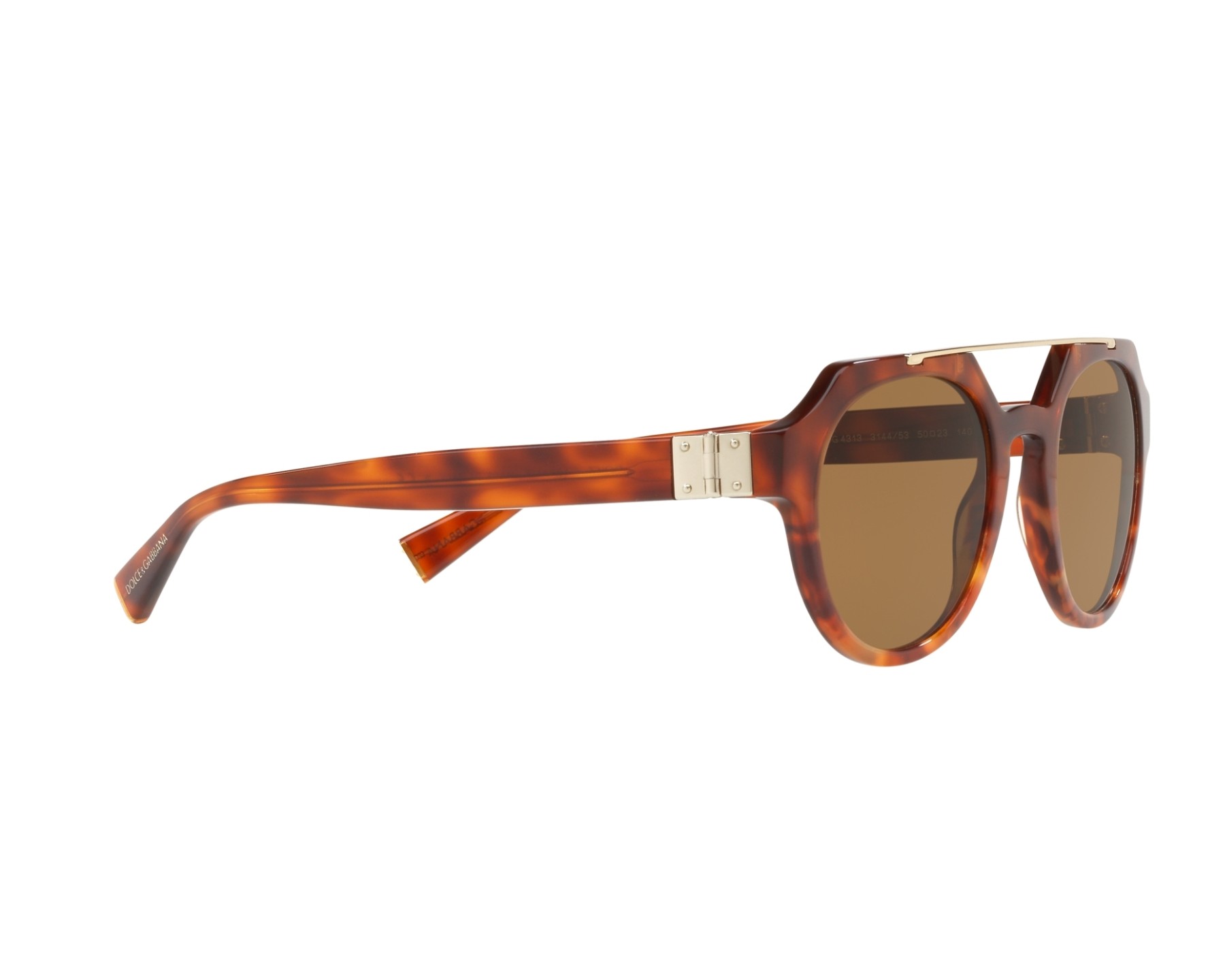 Dolce & Gabbana DG-4313 314453 50-22 Havana  360 degree view 11