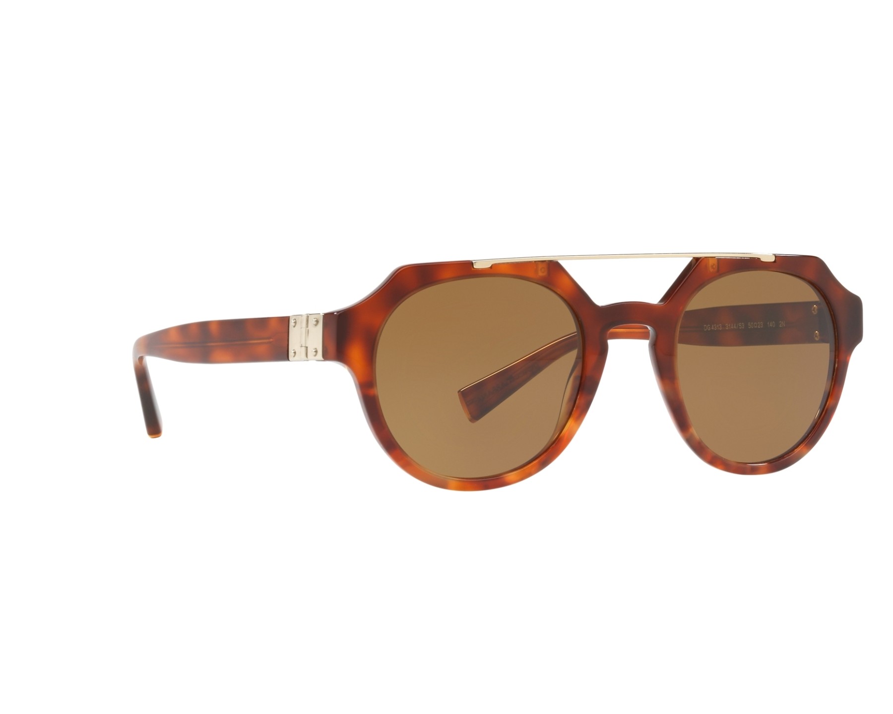 Dolce & Gabbana DG-4313 314453 50-22 Havana  360 degree view 12