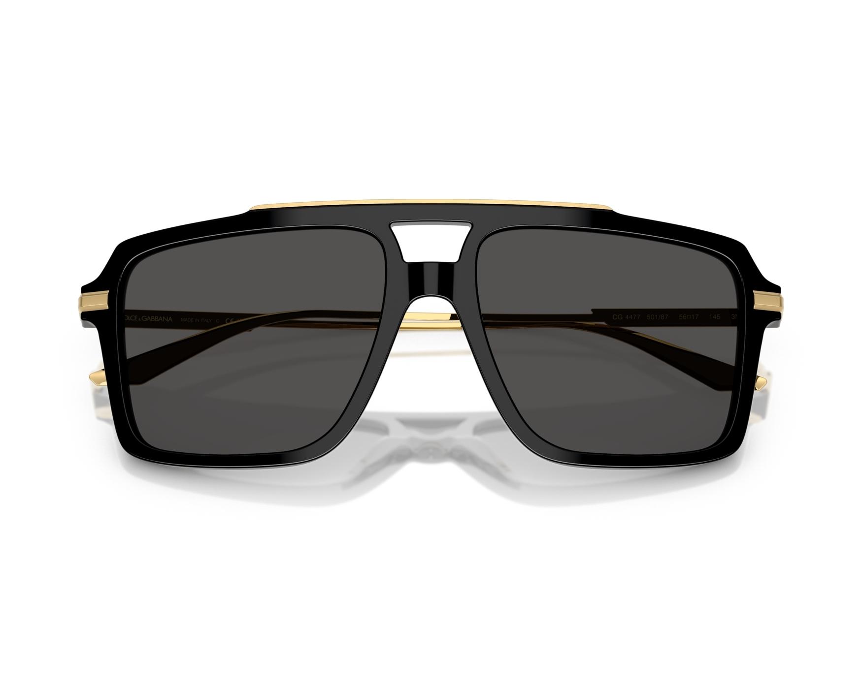 Dolce & Gabbana DG4477 501/87 56-17 Noir  360 degree view 4
