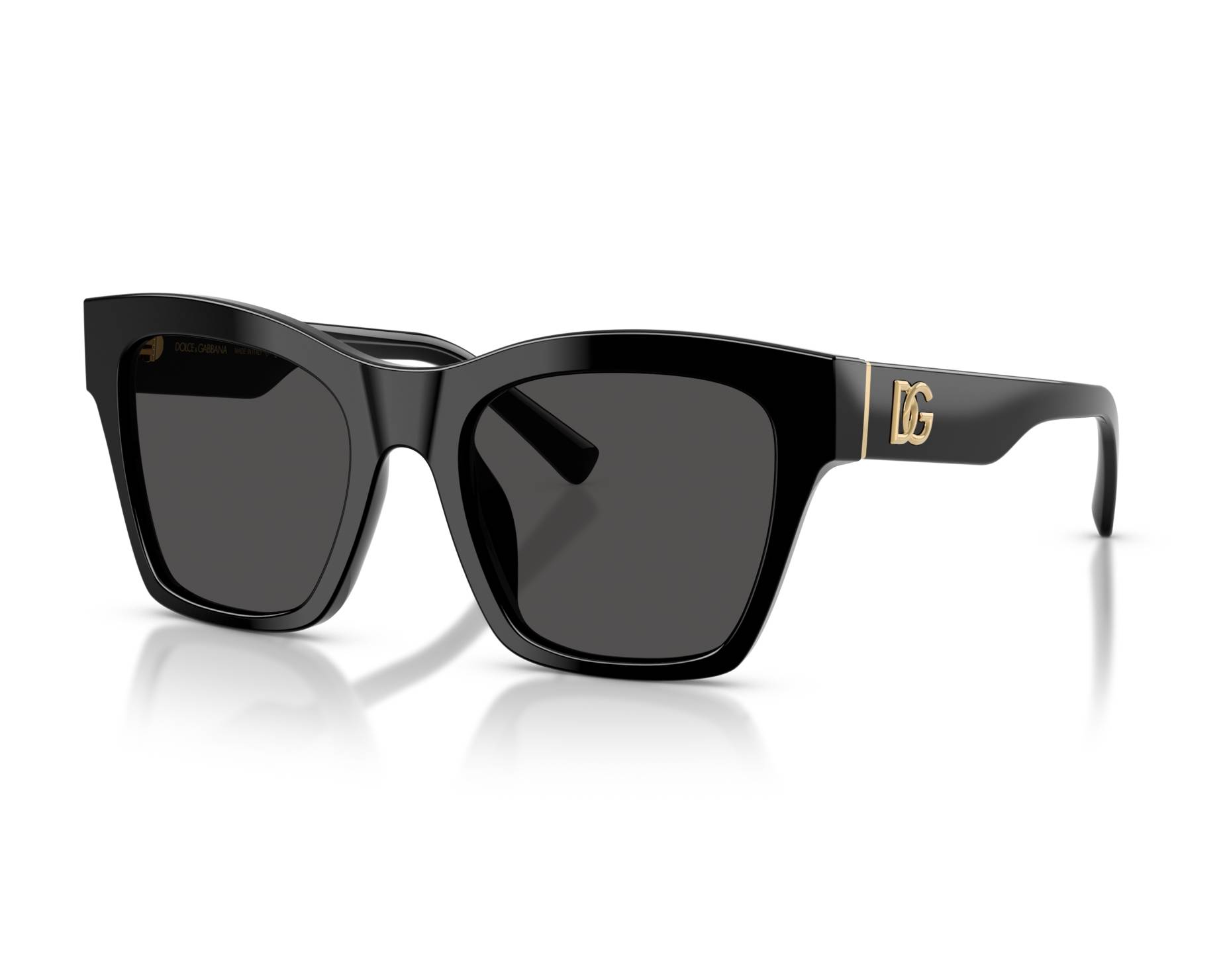 Authentic D&G Black Sunglasses Dolce & Gabbana Wayfarer Tinted Sunglasses - Black  main image 4
