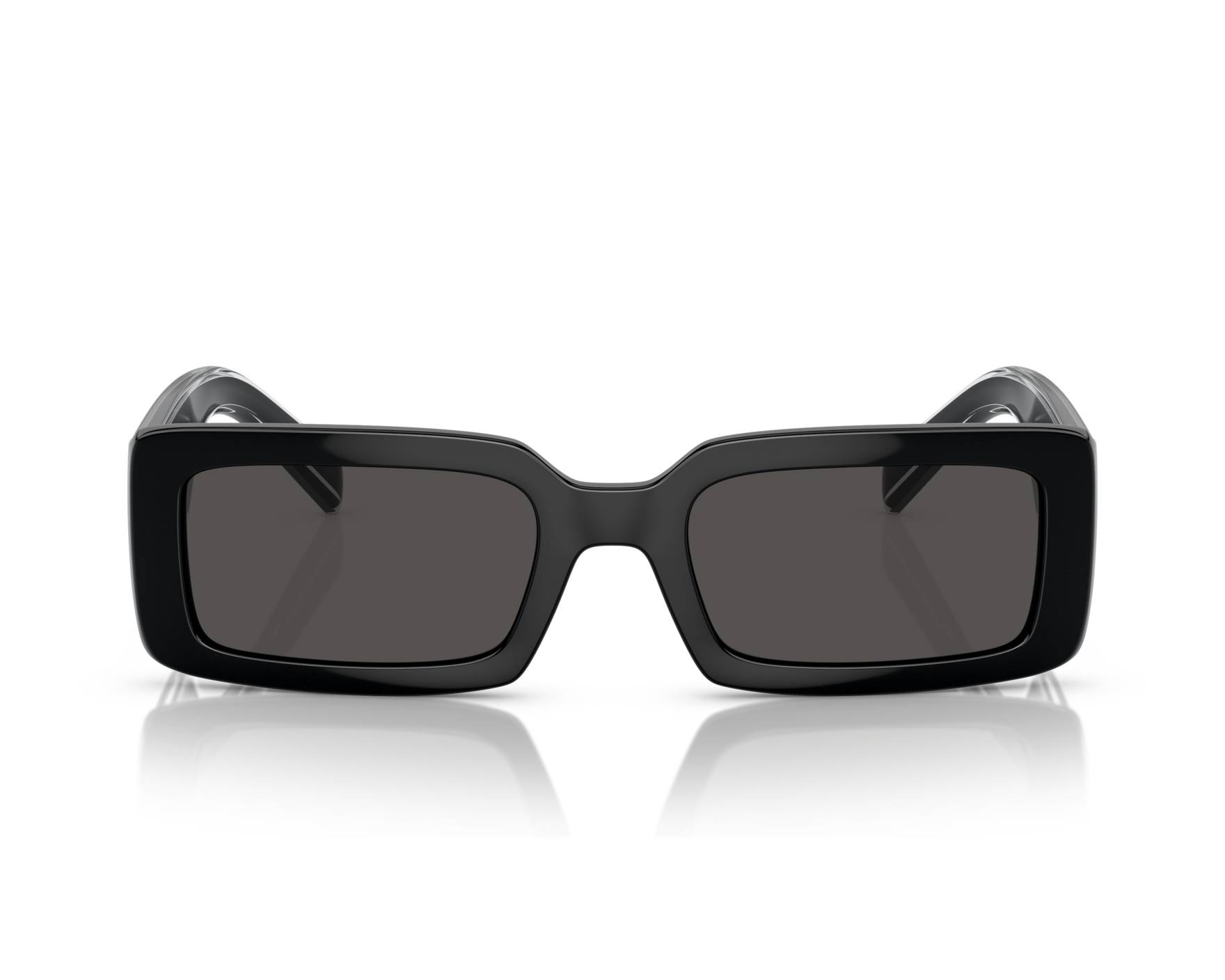Dolce & Gabbana Black Frame Sunglasses with Gray Gradient Lenses Dolce & Gabbana DG4478 Sunglasses | FramesDirect.com main image 3