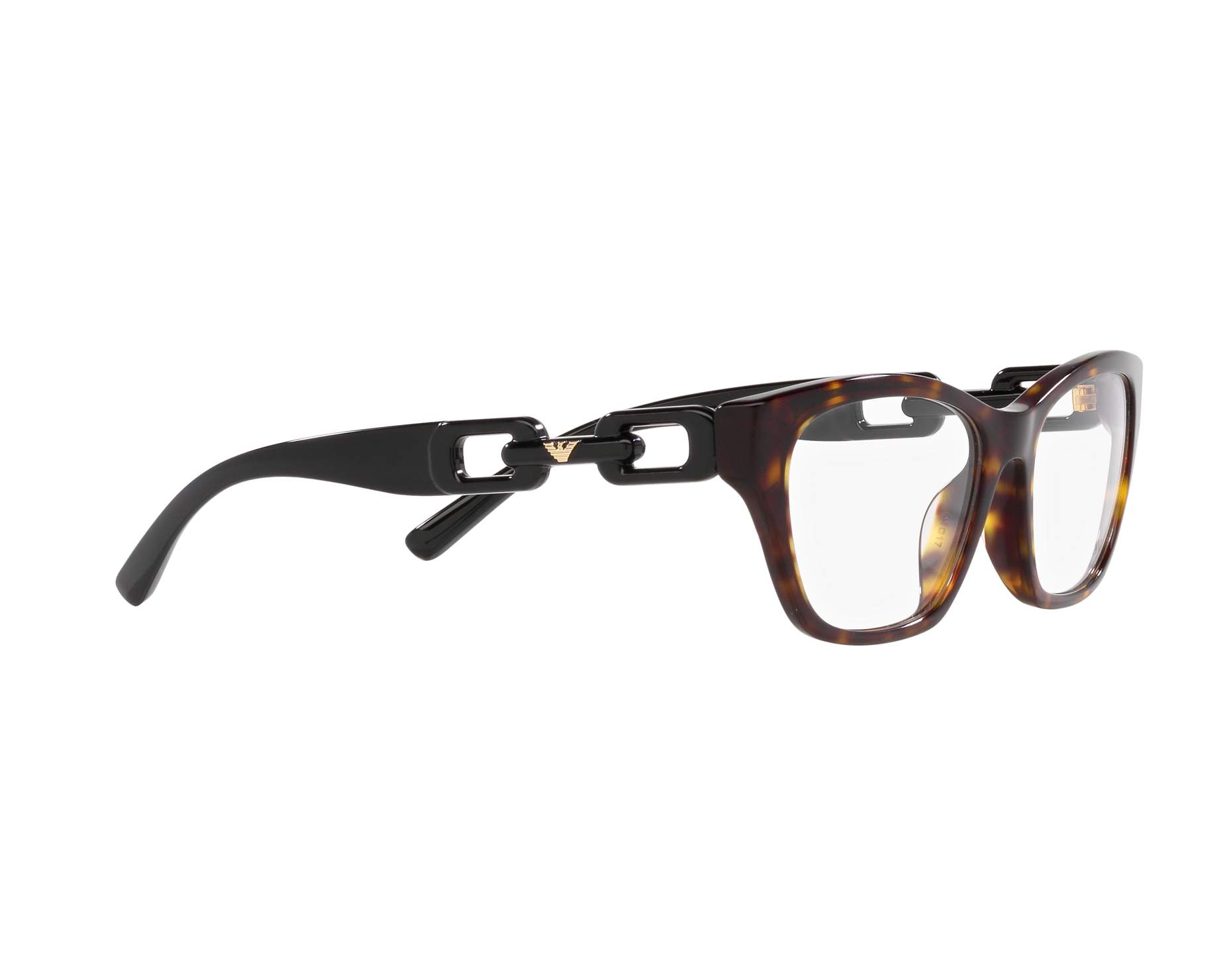 Emporio Armani Ea 3003 5026 Dark Havana Authentic Eyeglasses 52-17-140 Eyeglasses Emporio Armani EA 3267U (5026) EA3267U Woman  main image 4