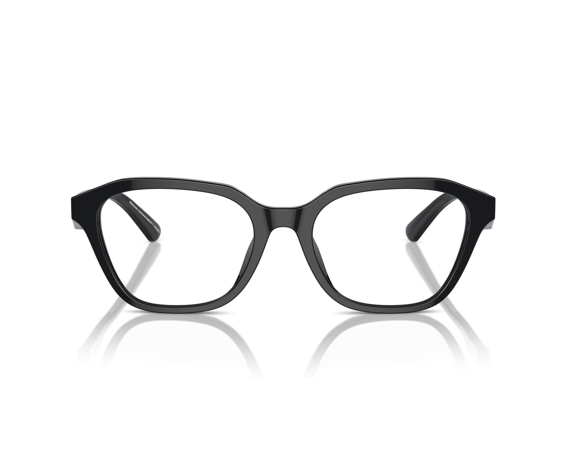 $342 EMPORIO ARMANI WOMENS BLACK EYEGLASSES FRAMES GLASSES OPTICAL LENS 3325 Emporio Armani EA3265U Eyeglasses | LensCrafters main image 2