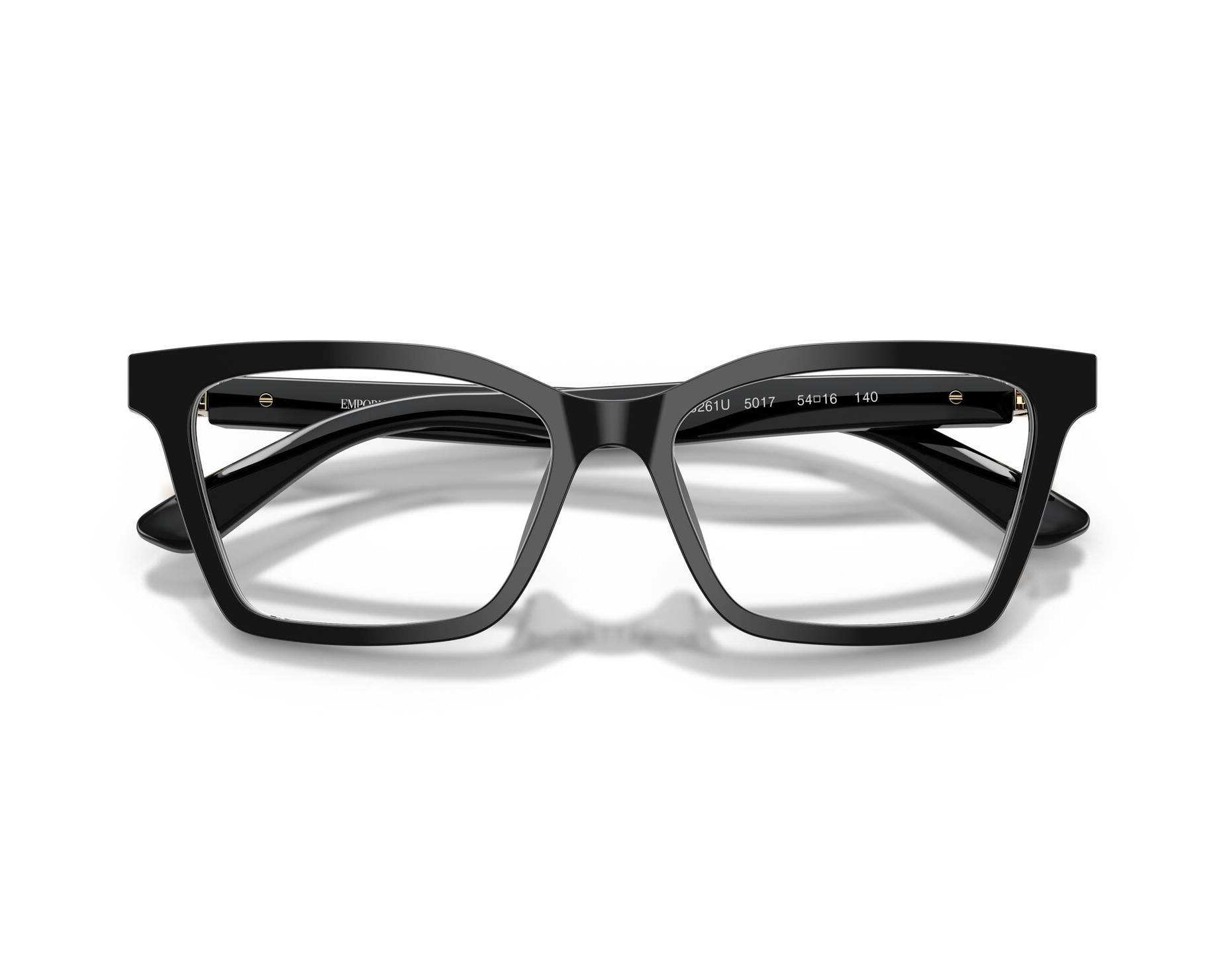 Emporio Armani EA3261U 5017 54-16 Black  360 degree view 5