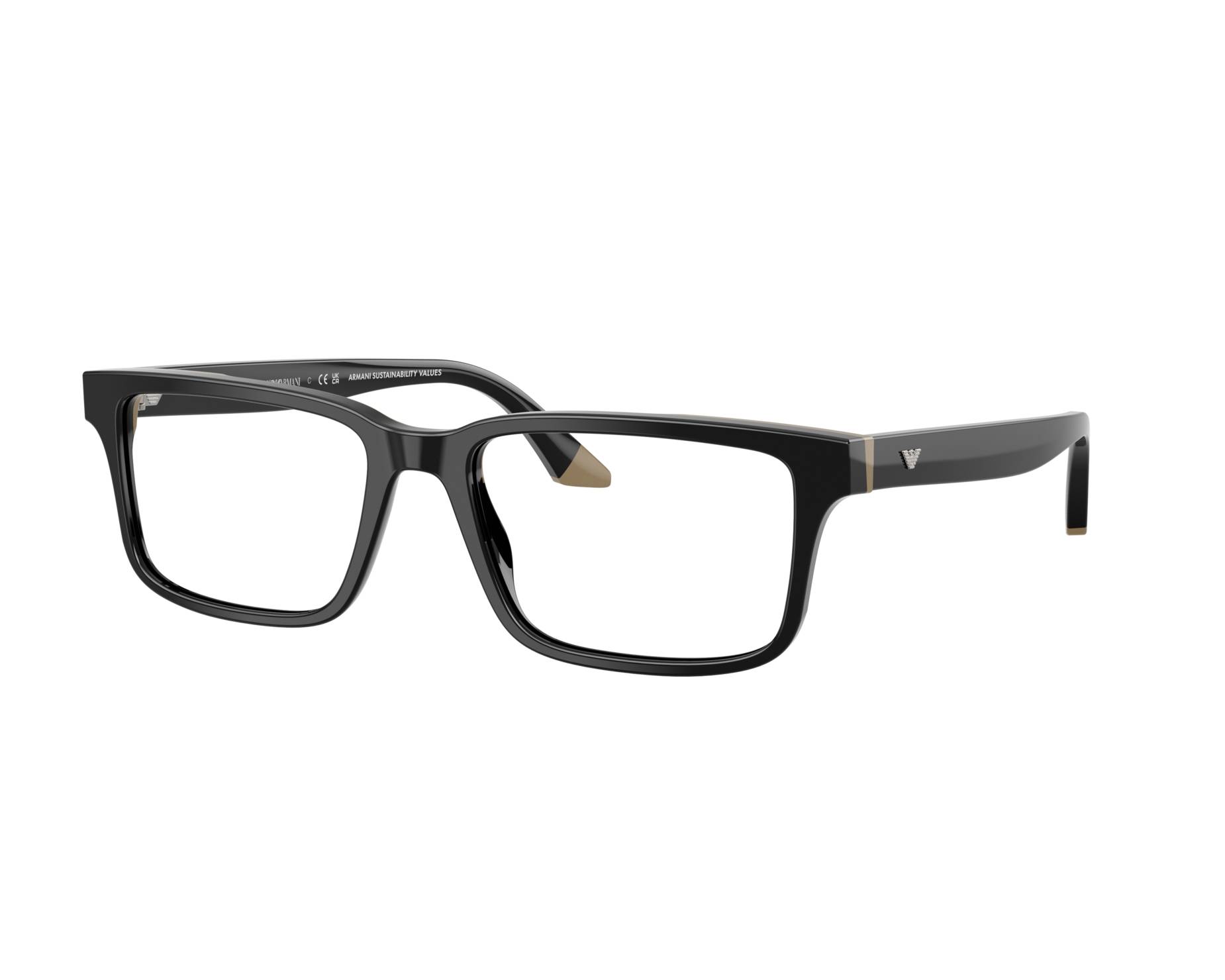 Emporio Armani EA3269 6313 54-18 Black  360 degree view 4