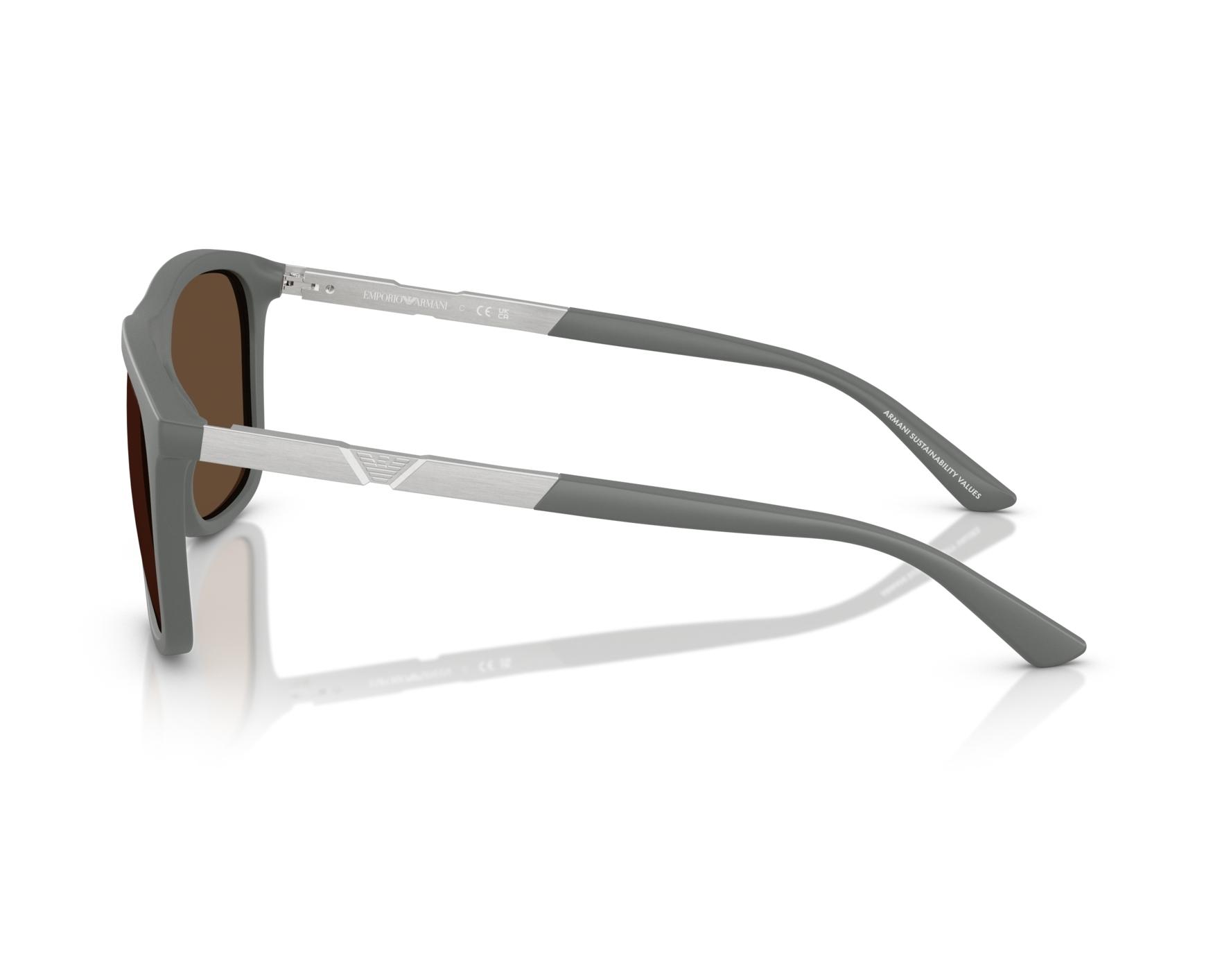 ?️Emporio Armani EA4037 5026/73 Sunglasses 57/17 135 /KAC655?️​ EMPORIO ARMANI EA4035 501771 Black Dark Grey Men main image 4