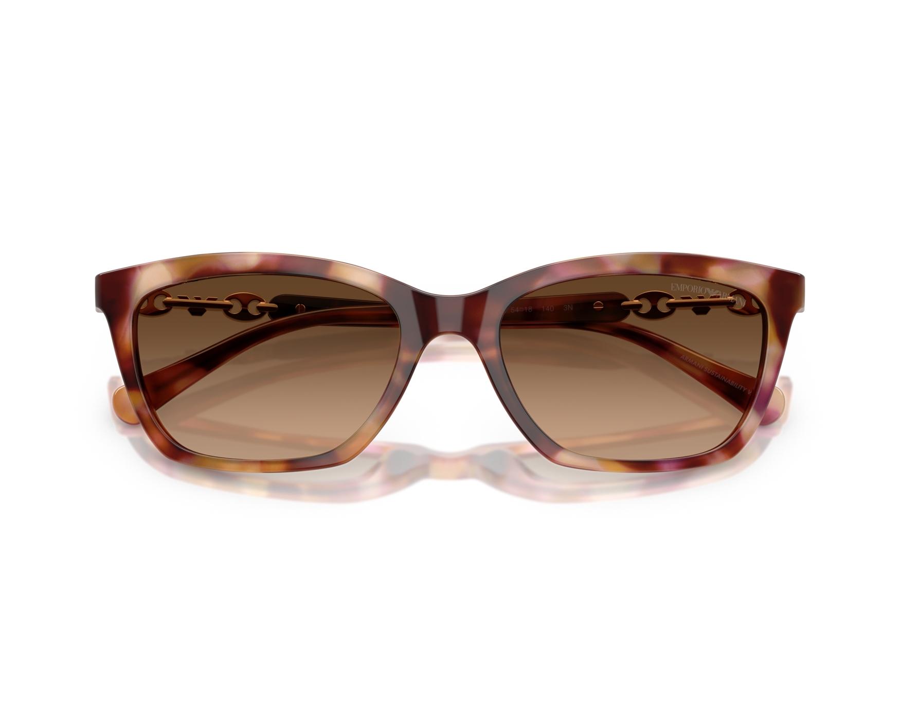Emporio Armani Dark Sunglasses with Case Women’s New Tortoise Amazon.com: Emporio Armani EA4198 Sunglasses, Black/Gradient  main image 3