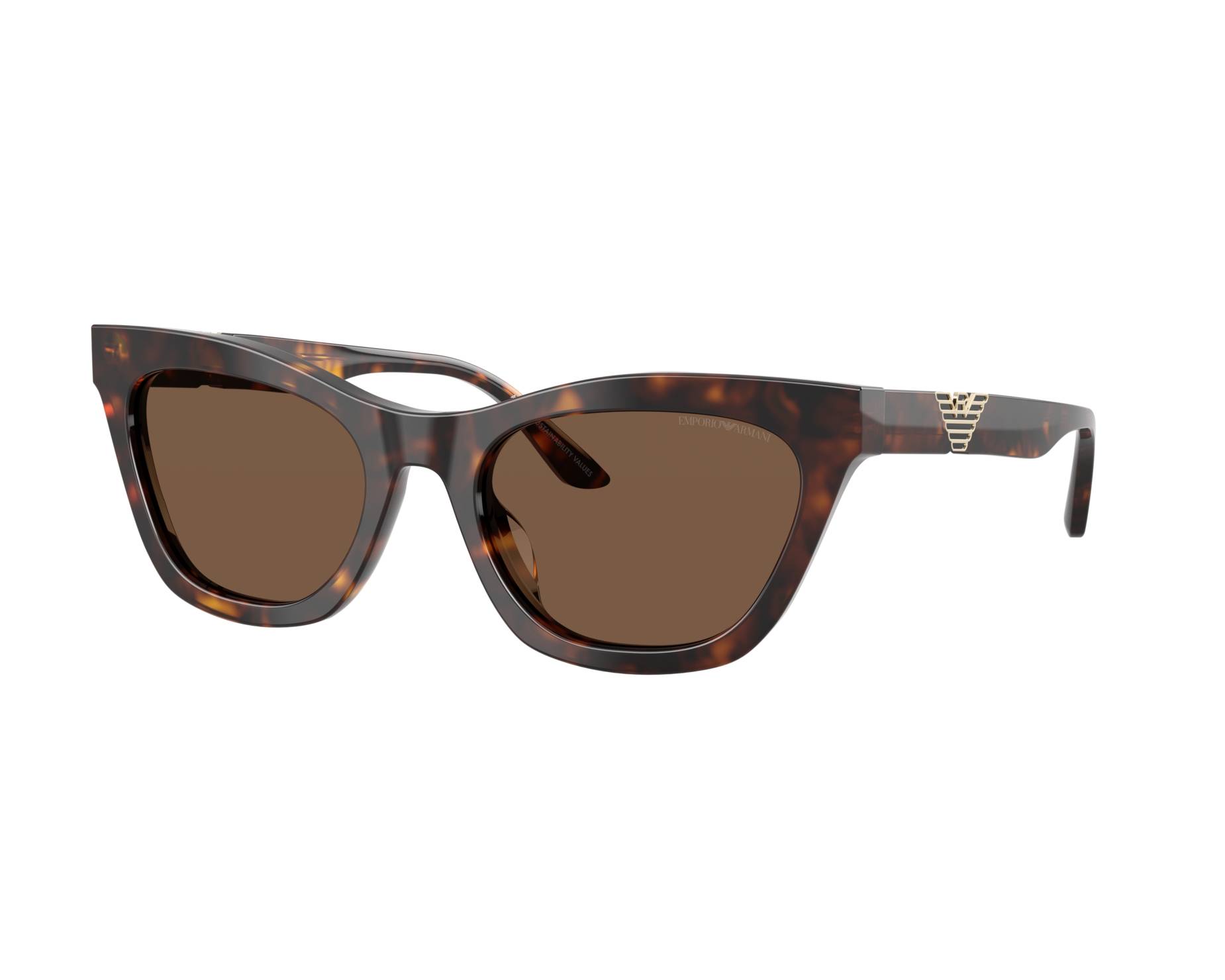Emporio Armani Tortoiseshell Sunglasses - Brown Lenses Emporio Armani Sunglasses - brown - Zalando.ie main image 3