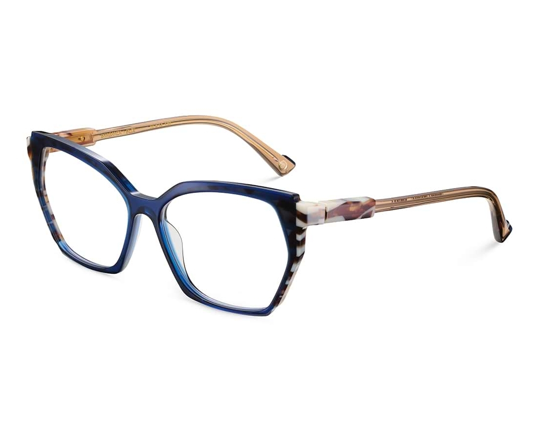 Etnia Barcelona BRAGANZA BLZE 55-14 Blue Zebra profile view