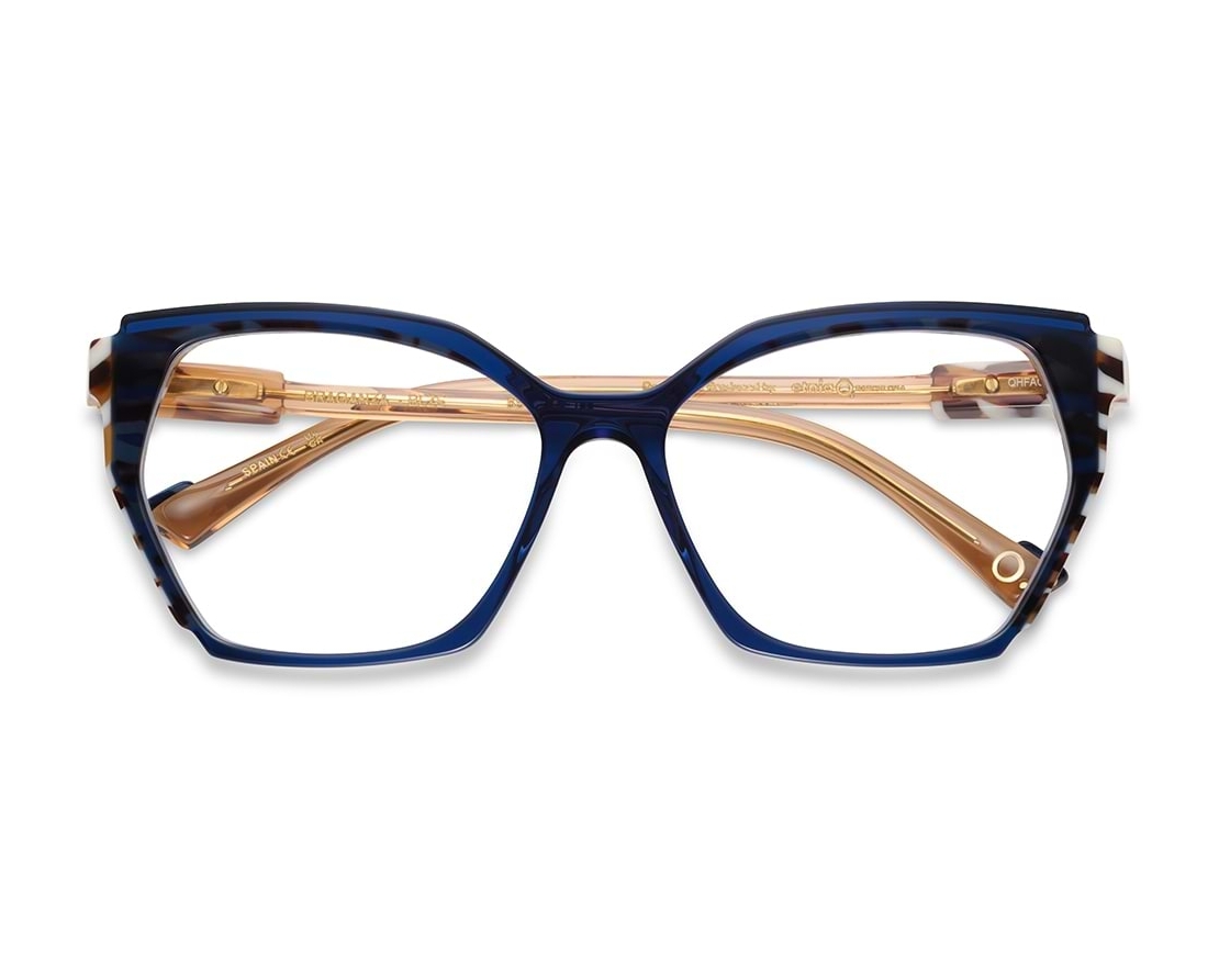 Etnia Barcelona BRAGANZA BLZE 55-14 Blue Zebra side view