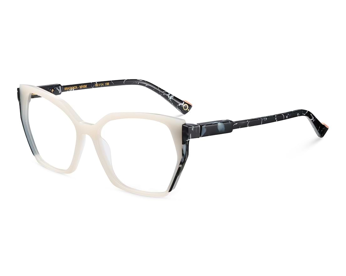 Etnia Barcelona BRAGANZA WHBK - White Black profile view