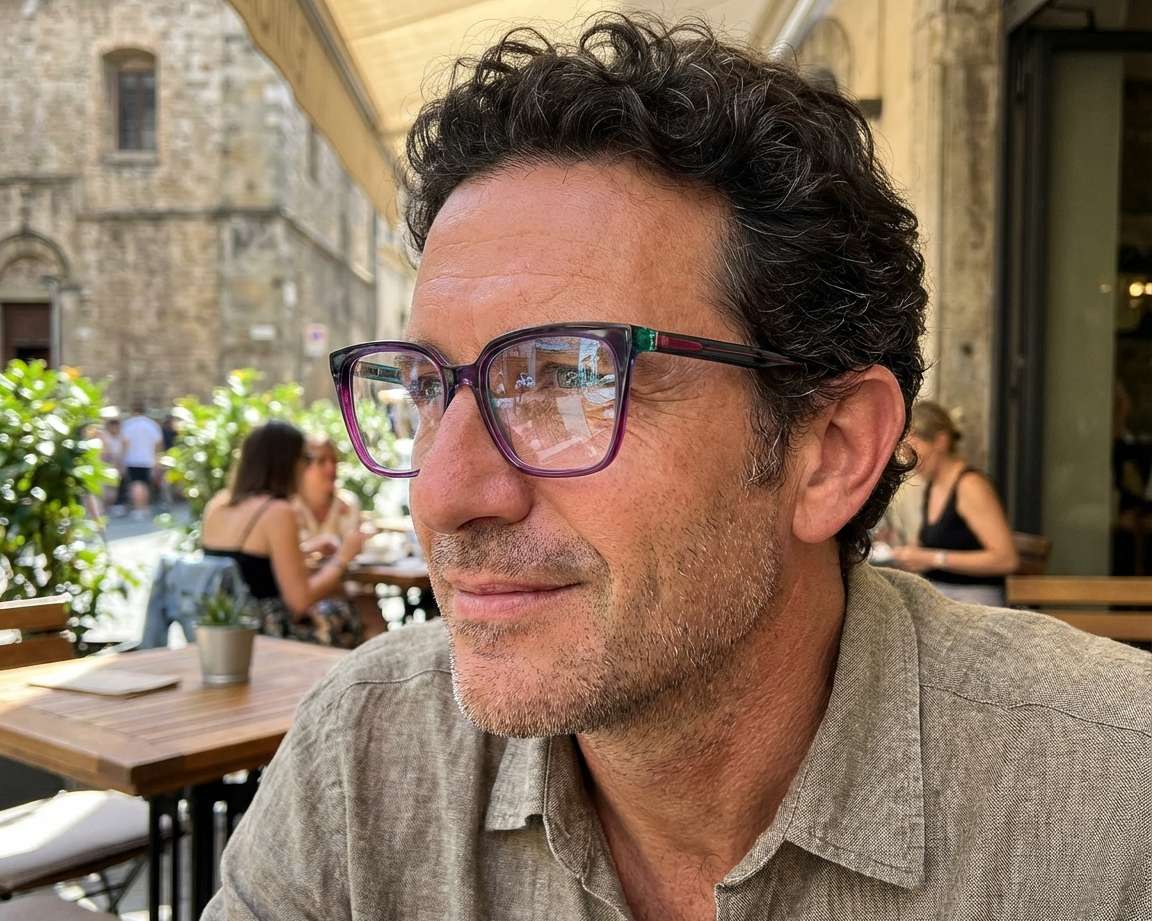 Etnia Barcelona BRUTAL NO20 GY 53-17 Prune Vert other view