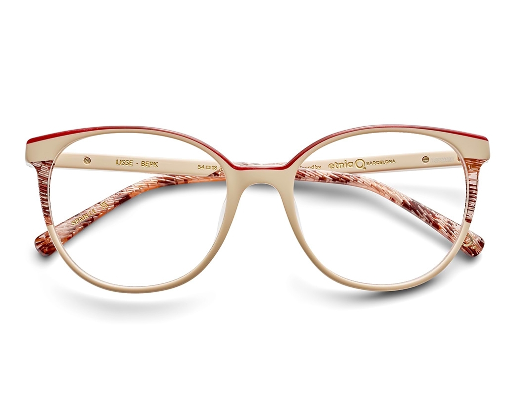 Etnia Barcelona LISSE BEPK 54-18 Beige Purple front view