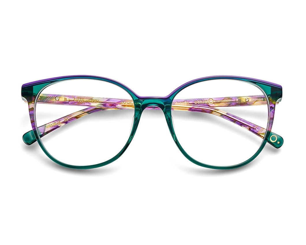 Etnia Barcelona LISSE GRPU 54-18 Green Purple side view
