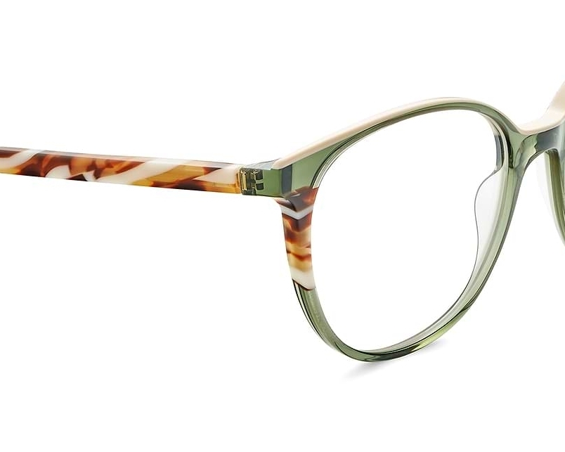 Etnia Barcelona LISSE GRZE 54-18 Green Beige side view
