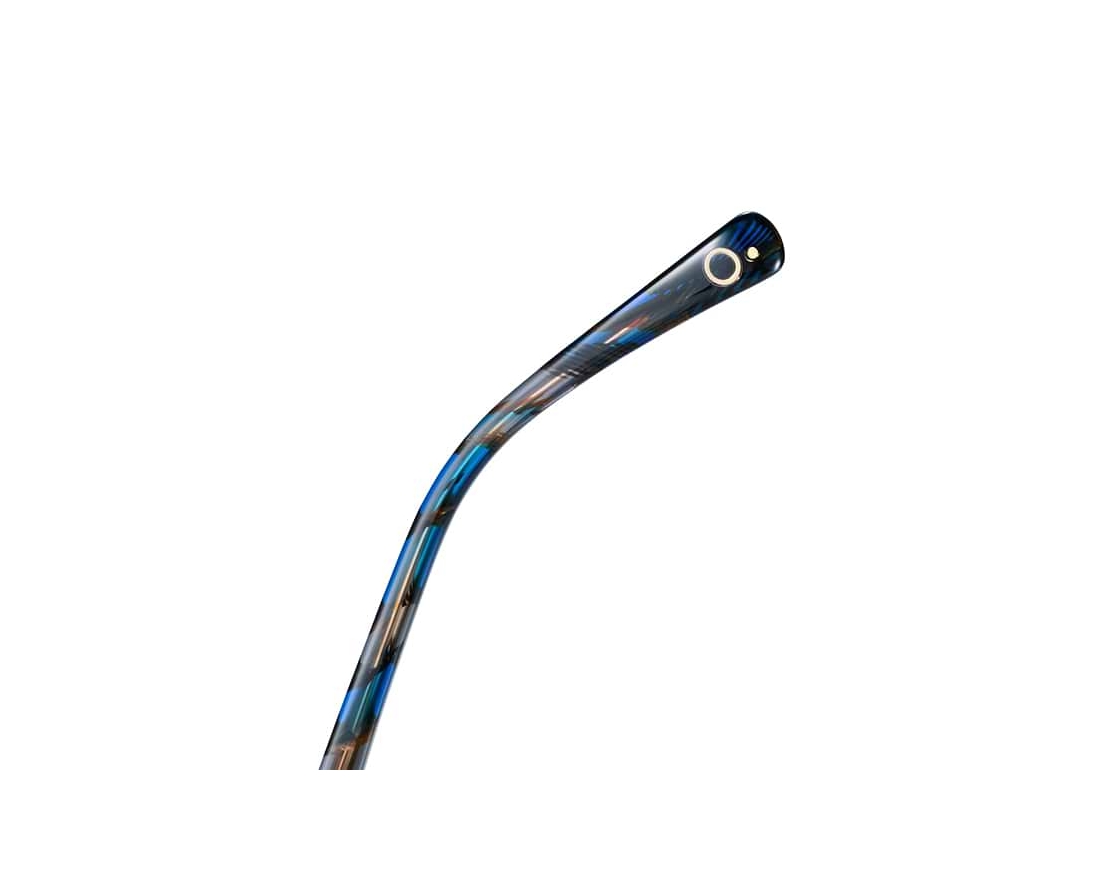 Etnia Barcelona LISSE HVBL - Havane Bleu side view