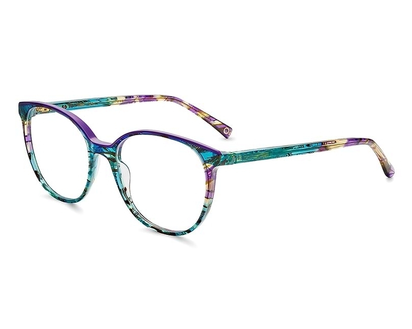 Etnia Barcelona LISSE TQPU - Turquoise Purple 360 degree view 1