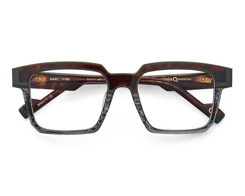 Etnia Barcelona MARC HVBK 54-19 Havana Black profile view