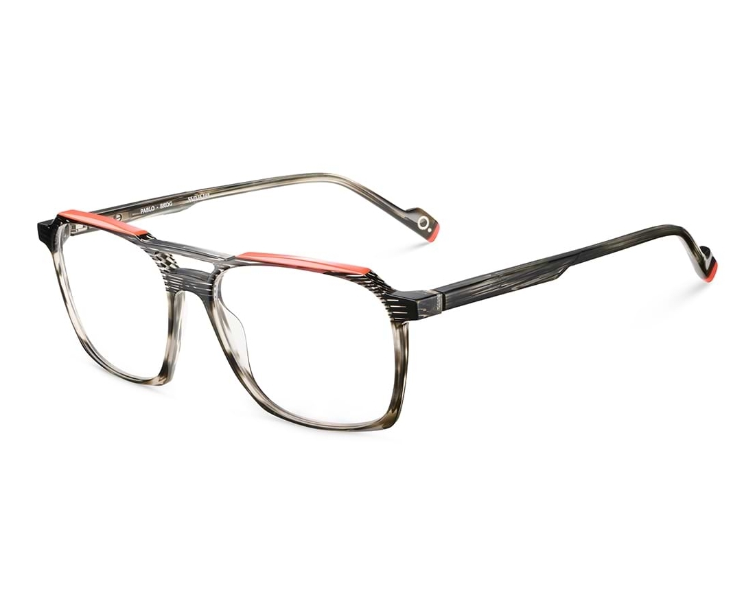 Etnia Barcelona PABLO BKOG - Black Orange 360 degree view 1
