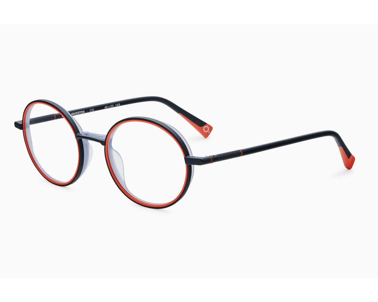 Etnia Barcelona RIVERTON OG 49-20 Orange Black profile view