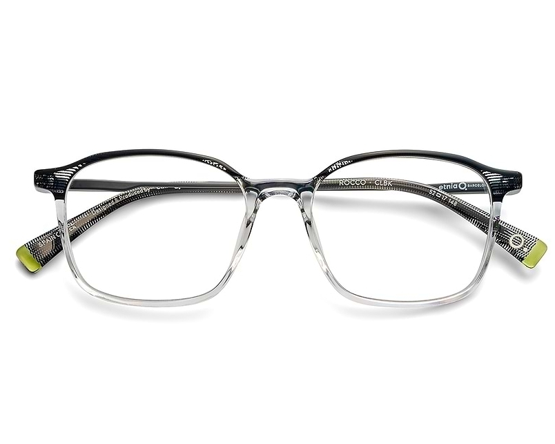 Etnia Barcelona ROCCO CLBK 52-17 Crystal Black 360 degree view 5