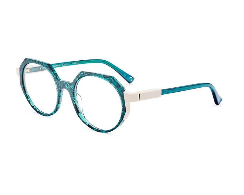 Etnia Barcelona TRASTAMARA TQWH - Turquoise Ivoire side view