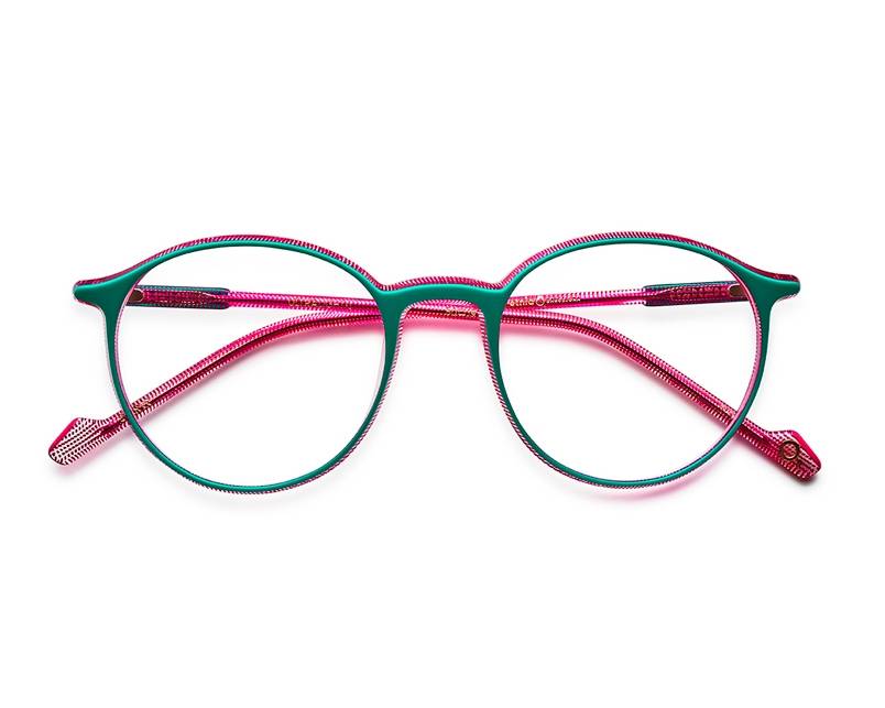 Etnia Barcelona ULTRALIGHT 1 1QFU 50-19 Turquoise Fuchsia side view
