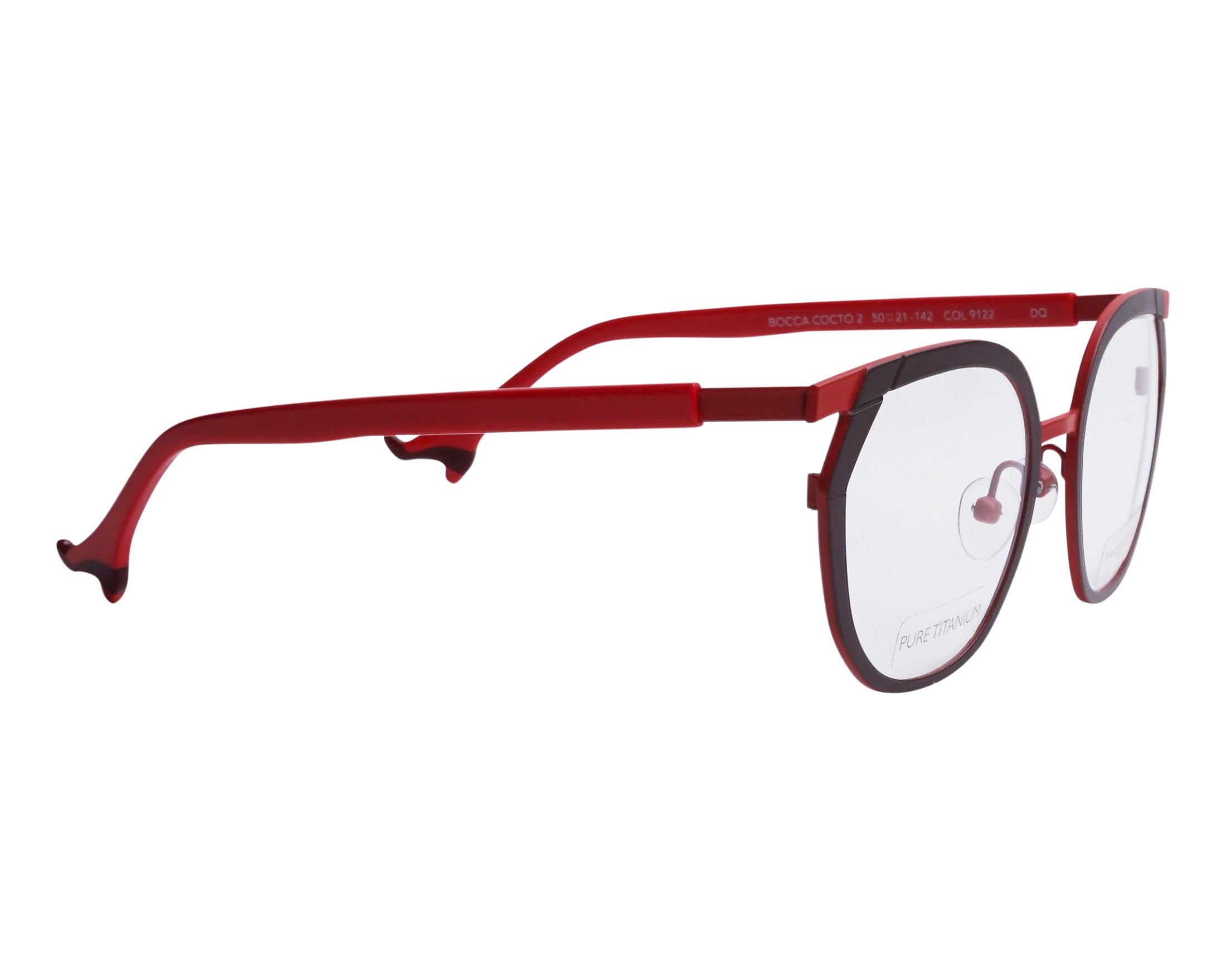 Face a Face BOCCA-COCT-2 9122 50-21 Brown Red side view