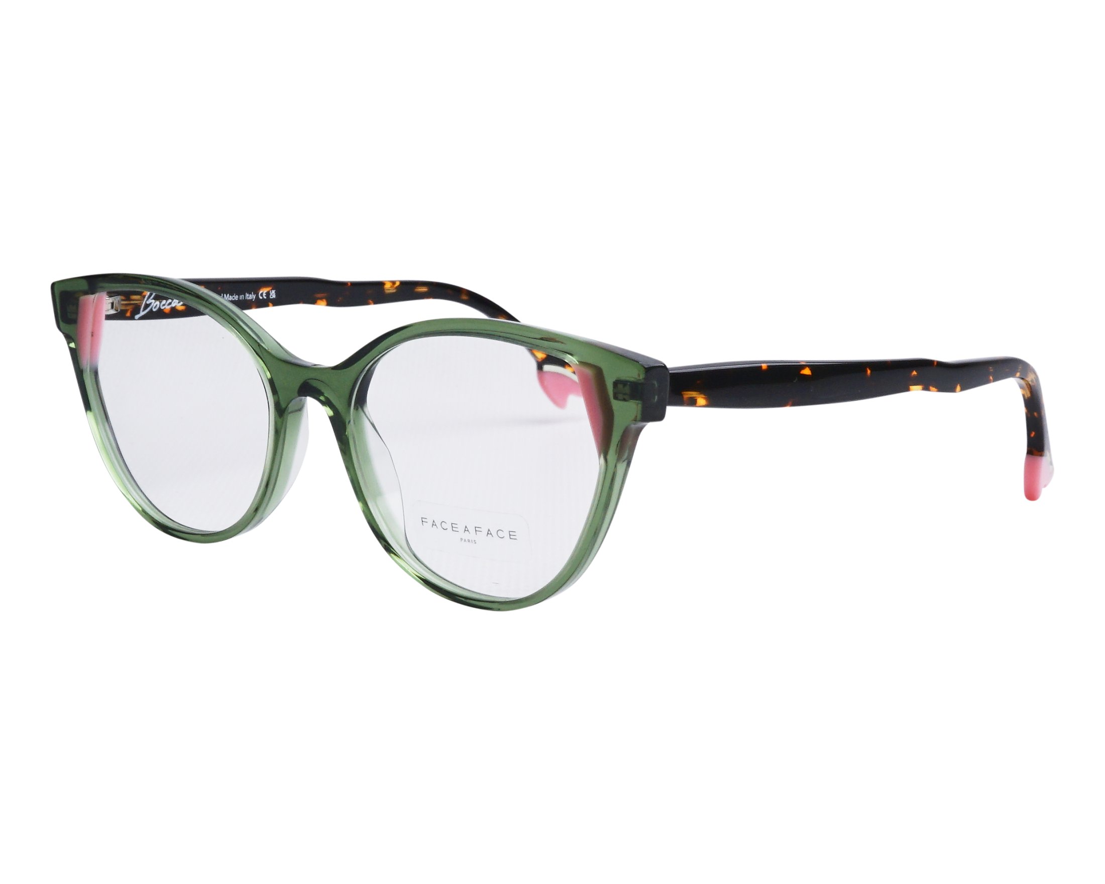 Face a Face BOCCA-LEMON-1 811 51-17 Green Pink profile view