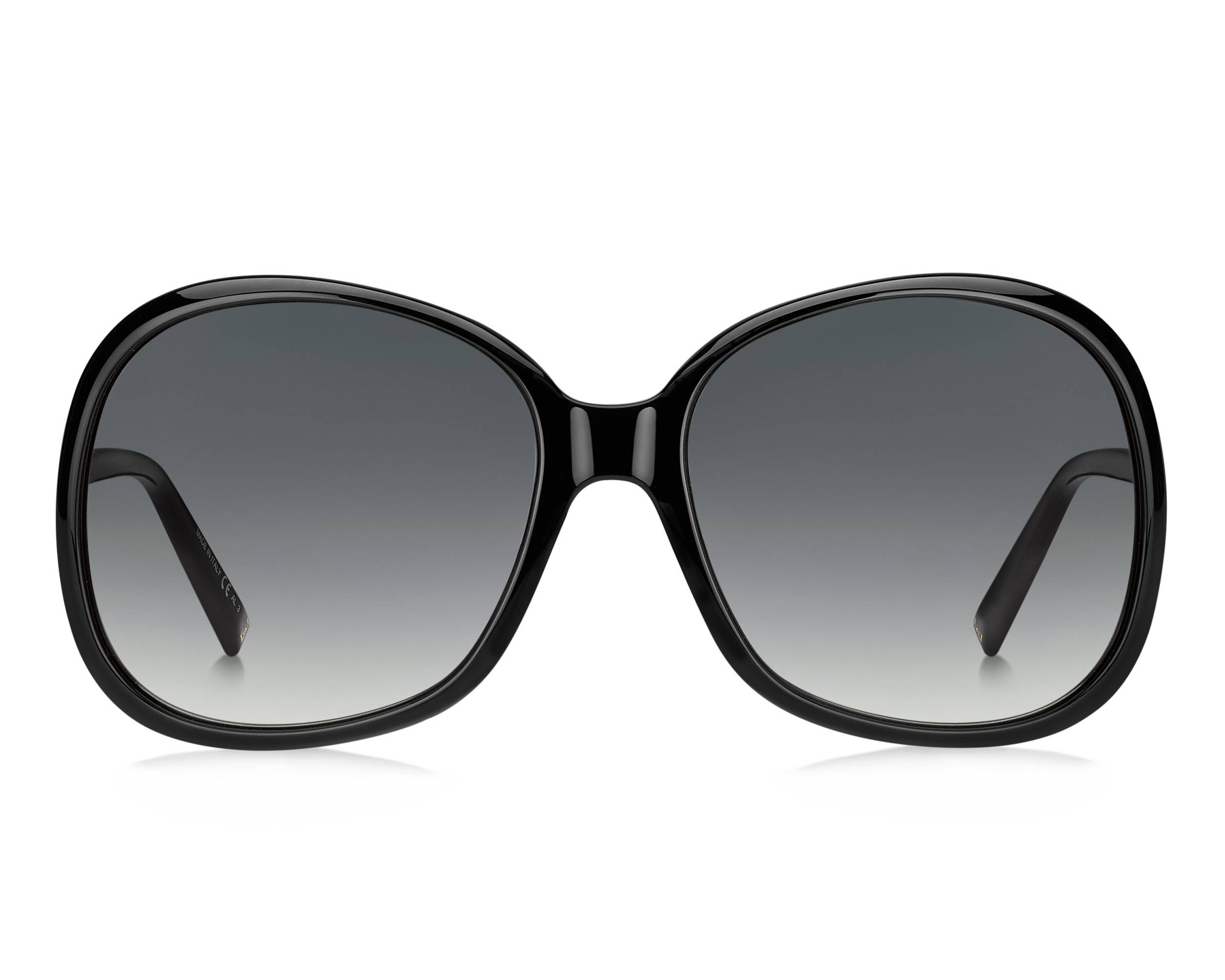 Givenchy GV7180/S Oversized Black Round Sunglasses 8079O w. Case | GUC Givenchy GV7180/S 8079O Sunglasses Authentic Women main image 2