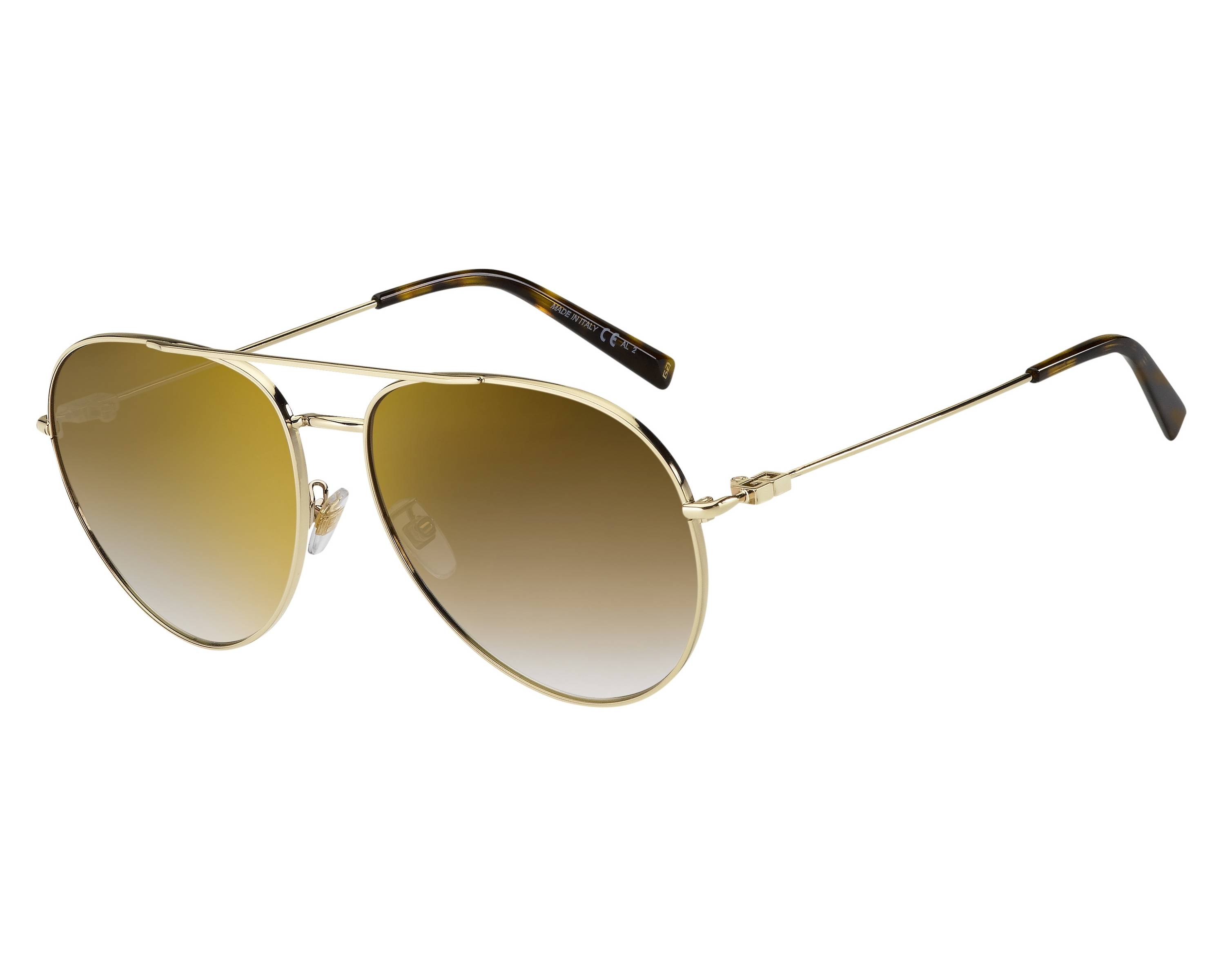 givenchy gold aviators