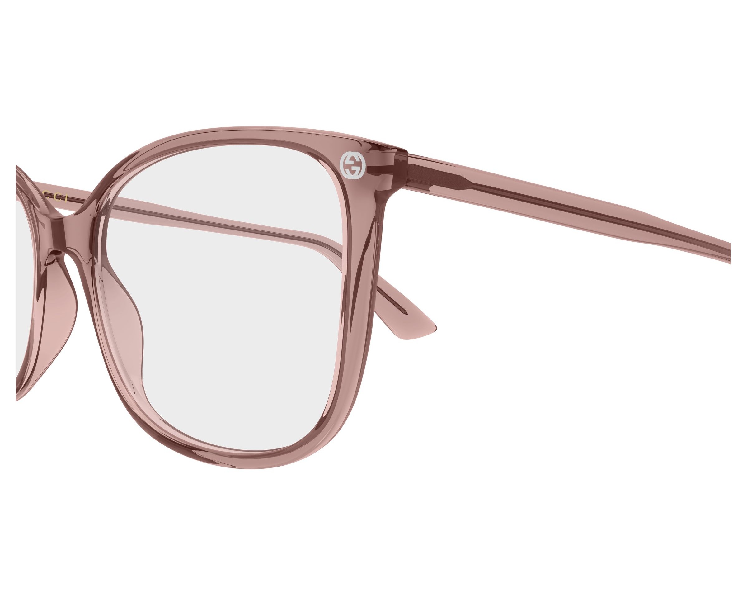 Gucci GG0026O 029 53-17 Pink  side view