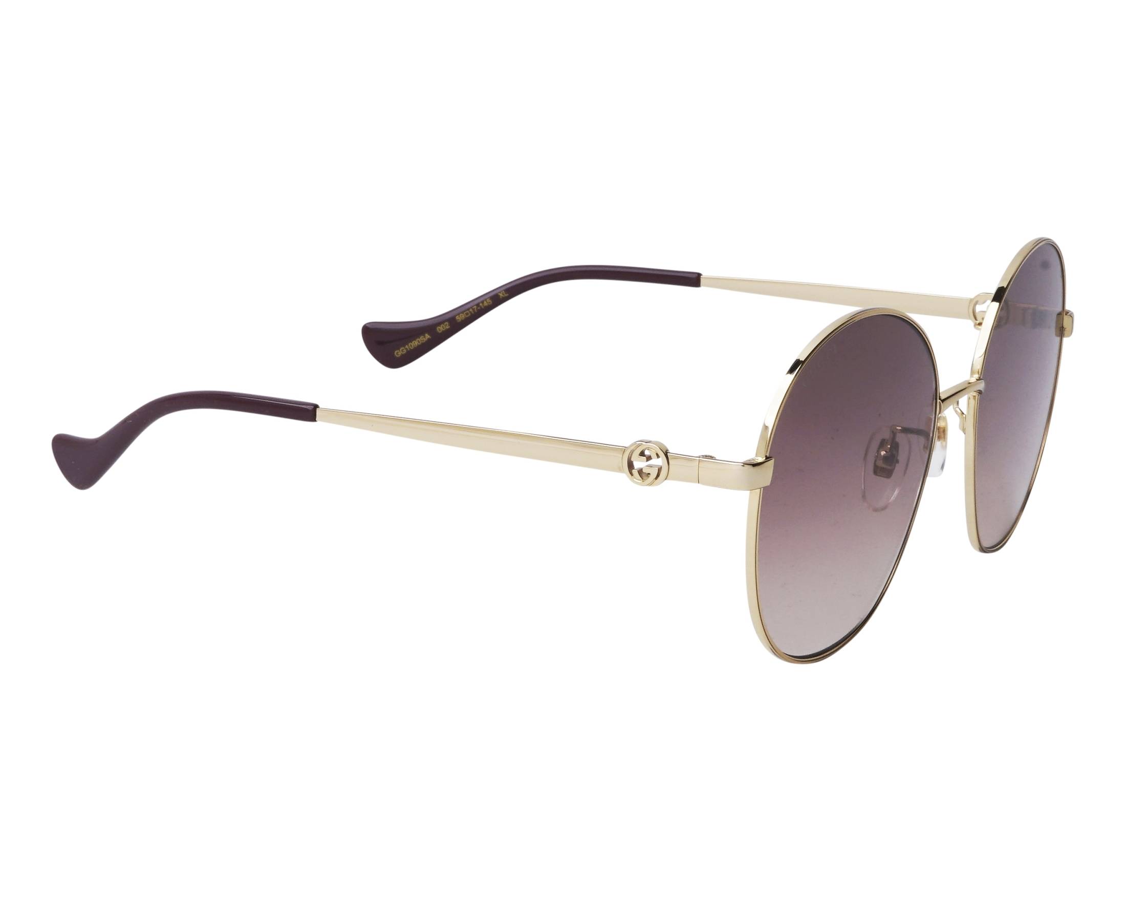 Gucci GG1090SA 002 59-17 Gold  side view