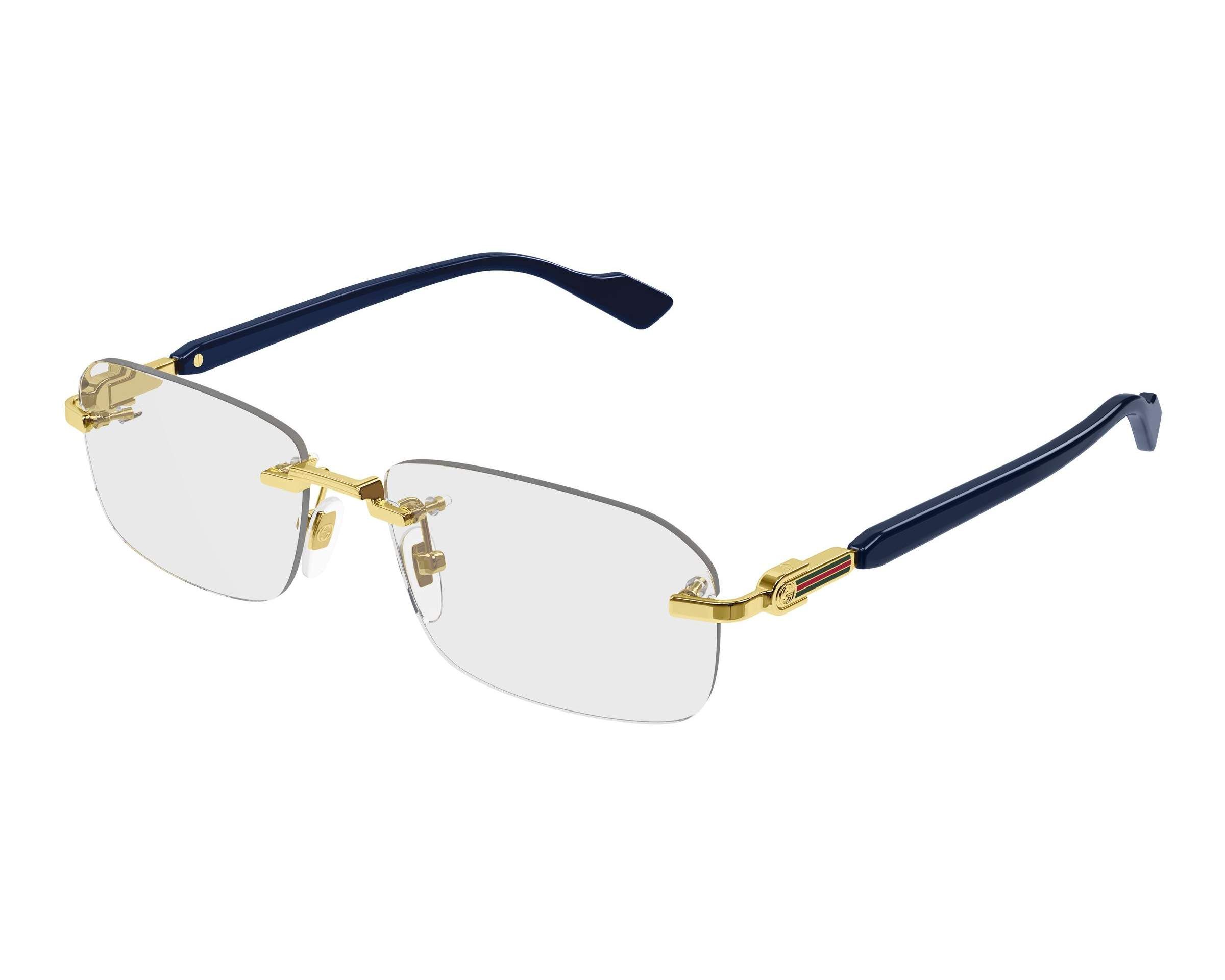 Gucci GG1221O 004 56-16 Gold  side view
